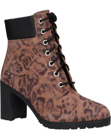 Botines de Mujer TIMBERLAND TB0A425QDE51 ALLINGTON 6IN LACE UP BROWNIE-BROWN LEOPARD