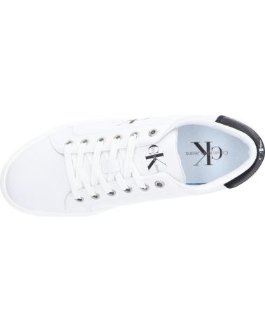 Man shoes CALVIN KLEIN DEPORTIVA CASUAL PARA HOMBRE YM00491 COLOR BLA BLANCO