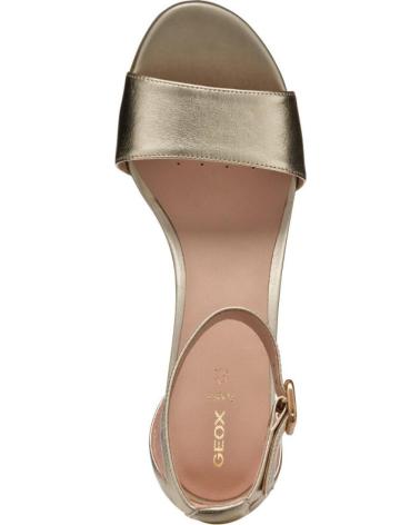 Sandales pour Femme GEOX SANDALIA HEBILLA DE C2012 LT GOLD