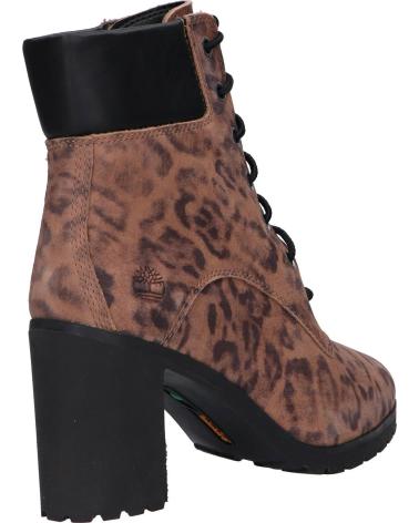 Botines de Mujer TIMBERLAND TB0A425QDE51 ALLINGTON 6IN LACE UP BROWNIE-BROWN LEOPARD