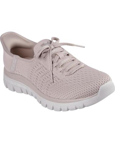 Sneaker für Damen SKECHERS SLIP-INS GRACEFUL FIRST BLUSH TAUPE