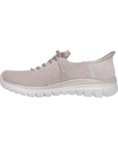 Sneaker für Damen SKECHERS SLIP-INS GRACEFUL FIRST BLUSH TAUPE