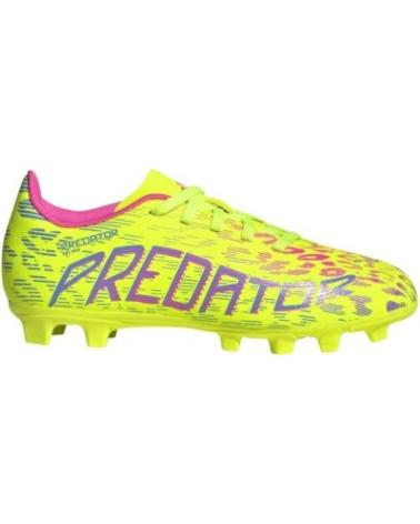 Sneaker für Mädchen und Junge ADIDAS PREDATOR CLUB FG-MG ID3811 ZAPATOS DE FUTBOL AMARILLO VERDE