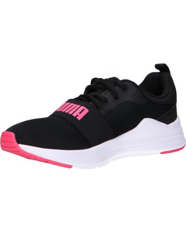Deportivas de Mujer y Niña y Niño PUMA 374214 WIRED RUN JR 20 BLACK SUNSET