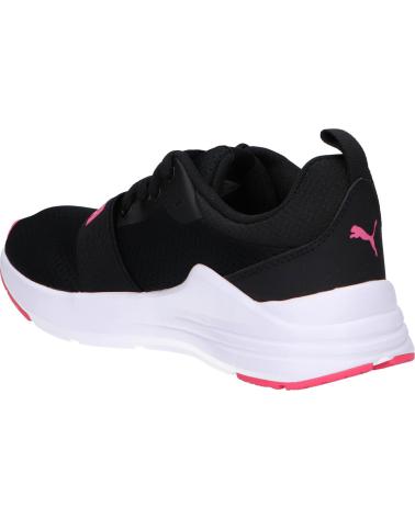 Deportivas de Mujer y Niña y Niño PUMA 374214 WIRED RUN JR 20 BLACK SUNSET