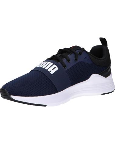 Deportivas de Mujer y Niña y Niño PUMA 373015 WIRED RUN 03 PEACOAT WHITE