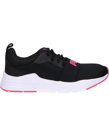 Deportivas de Mujer y Niña y Niño PUMA 374214 WIRED RUN JR 20 BLACK SUNSET