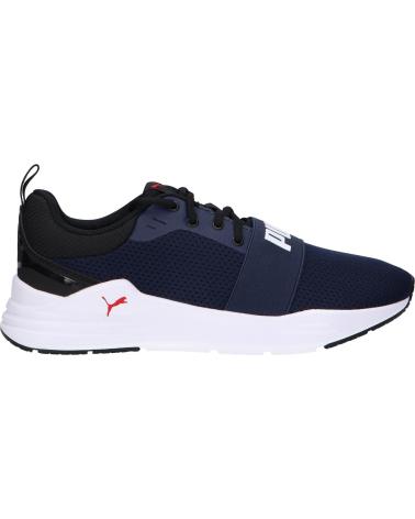Deportivas de Mujer y Niña y Niño PUMA 373015 WIRED RUN 03 PEACOAT WHITE