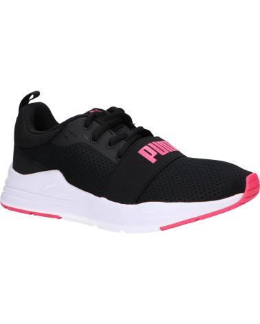 Deportivas de Mujer y Niña y Niño PUMA 374214 WIRED RUN JR 20 BLACK SUNSET