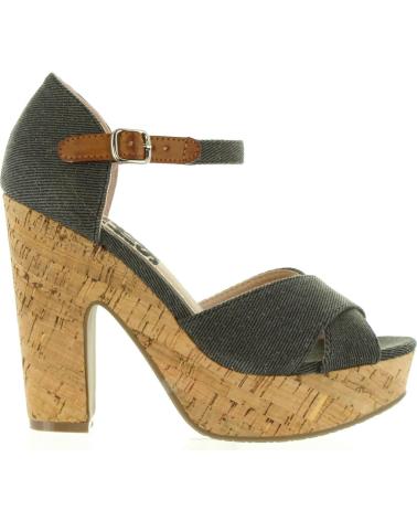 Sandalias-De-Mujer-REFRESH-63254-LONA-NEGRO
