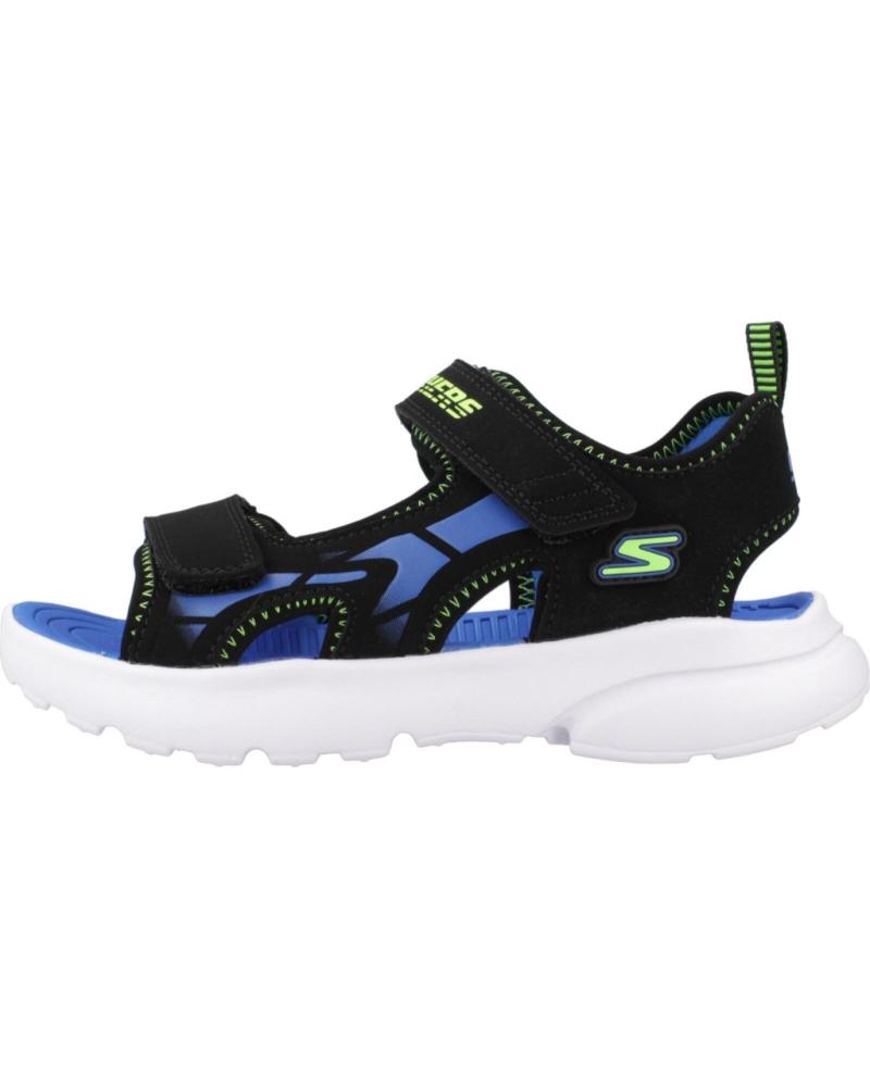 Sandales-de-sport-garçon-SKECHERS-SANDALIAS-NINO-MODELO-406513L-COLOR-NEGRO-BBLM