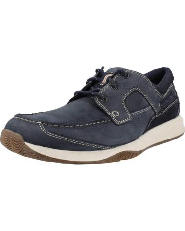 Man Boat shoes CLARKS NAUTICOS HOMBRE MODELO SAILVIEW LACE COLOR AZUL NAVY