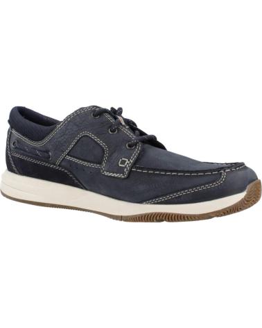 Man Boat shoes CLARKS NAUTICOS HOMBRE MODELO SAILVIEW LACE COLOR AZUL NAVY