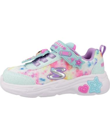 Deportivas de Niña SKECHERS ZAPATILLAS NINA MODELO SKECH SQUAD COLOR AZUL MTMT