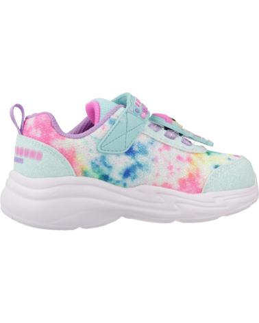 Esportes  de Menina SKECHERS ZAPATILLAS NINA MODELO SKECH SQUAD COLOR AZUL MTMT