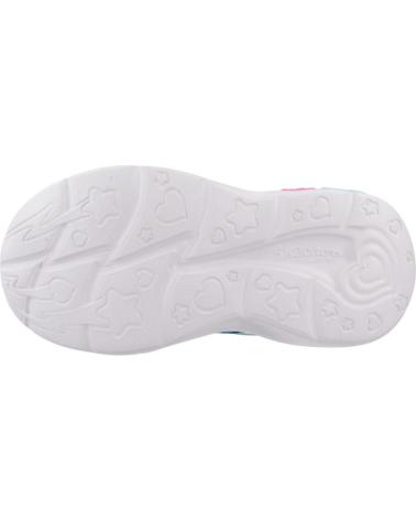 Esportes  de Menina SKECHERS ZAPATILLAS NINA MODELO SKECH SQUAD COLOR AZUL MTMT