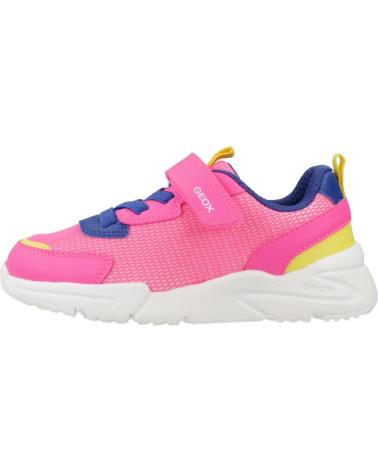 Sportif pour Fille GEOX ZAPATILLAS NINA MODELO J LOFTUS GIRL COLOR ROSA C8LK4