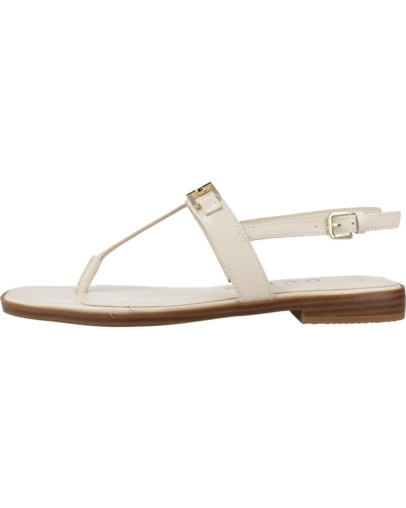 Sandálias de Mulher GUESS SANDALIAS MUJER MODELO FLJREL LEA21 COLOR NUDE CREAM