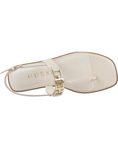 Sandálias de Mulher GUESS SANDALIAS MUJER MODELO FLJREL LEA21 COLOR NUDE CREAM