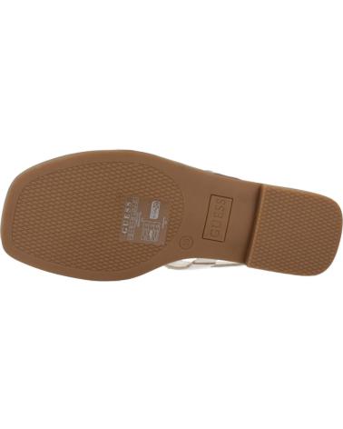 Sandálias de Mulher GUESS SANDALIAS MUJER MODELO FLJREL LEA21 COLOR NUDE CREAM