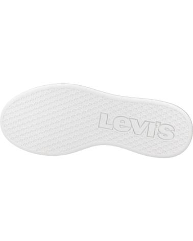 LEVIS SCARPE DA GINNASTICA AVENUE BIANCHE 0063WHTBL PER BAMBINI 0063WHTBL