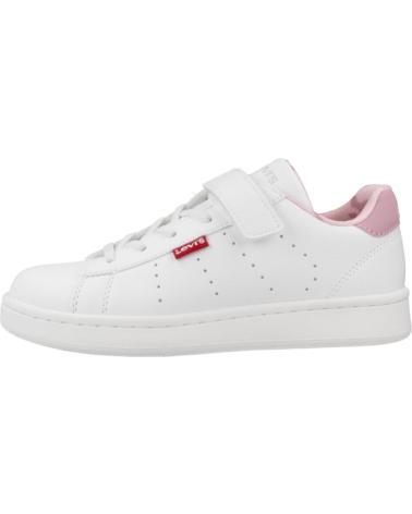 Sportivo per Bambino LEVIS ZAPATILLAS NINO MODELO AVENUE COLOR BLANCO 3821WHTPNK