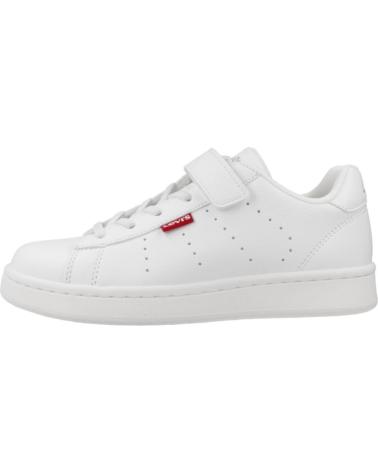 Deportivas de Niño LEVIS ZAPATILLAS NINO MODELO AVENUE COLOR BLANCO 0061WHITE