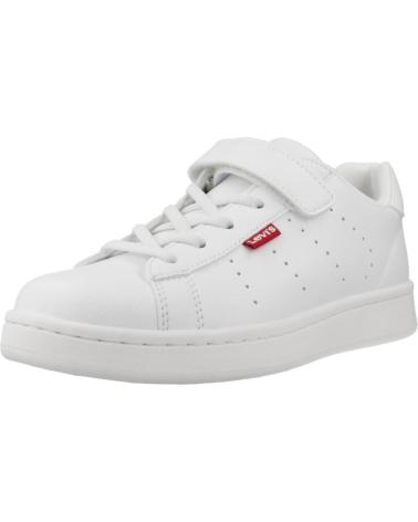Deportivas de Niño LEVIS ZAPATILLAS NINO MODELO AVENUE COLOR BLANCO 0061WHITE