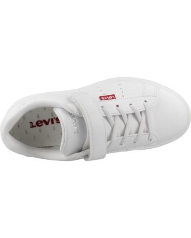 Deportivas de Niño LEVIS ZAPATILLAS NINO MODELO AVENUE COLOR BLANCO 0061WHITE