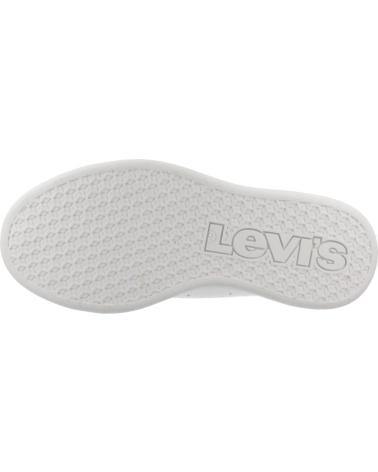Deportivas de Niño LEVIS ZAPATILLAS NINO MODELO AVENUE COLOR BLANCO 0061WHITE
