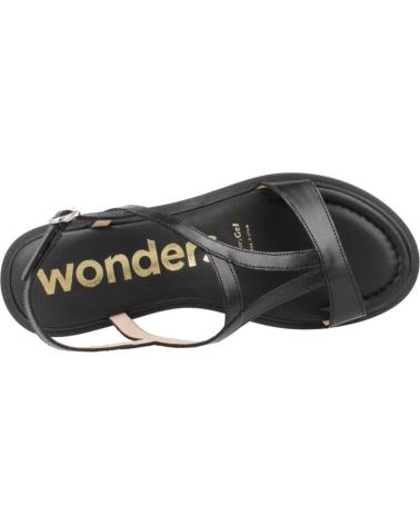 Woman Sandals WONDERS SANDALIAS MUJER MODELO B9605 COLOR NEGRO