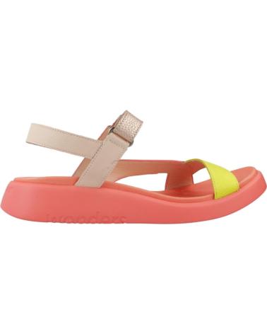Sandalen für Damen WONDERS SANDALIAS MUJER MODELO C6543 COLOR ROSA CORAL