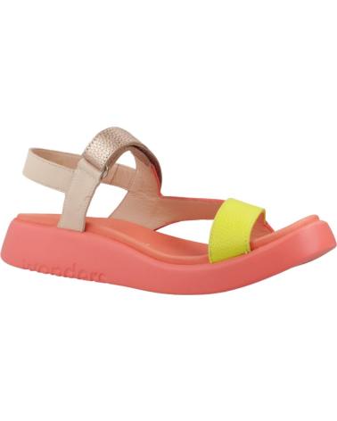 Sandalen für Damen WONDERS SANDALIAS MUJER MODELO C6543 COLOR ROSA CORAL