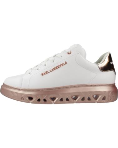 Sportivo per Donna KARL LAGERFELD ZAPATILLAS MUJER MODELO KAPRI KITE LO LACE LTHR COLOR BLANCO 01P WHITE