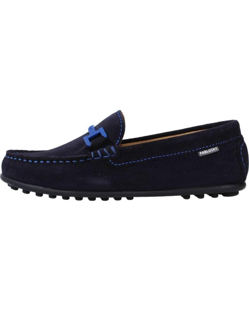 Mocassins pour Garçon PABLOSKY CEREMONIA NINO MODELO 127926P COLOR AZUL MARINO