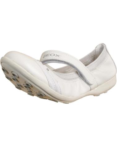 Bailarinas de Niña GEOX ZAPATOS NINA MODELO JODIE D COLOR BLANCO C1000