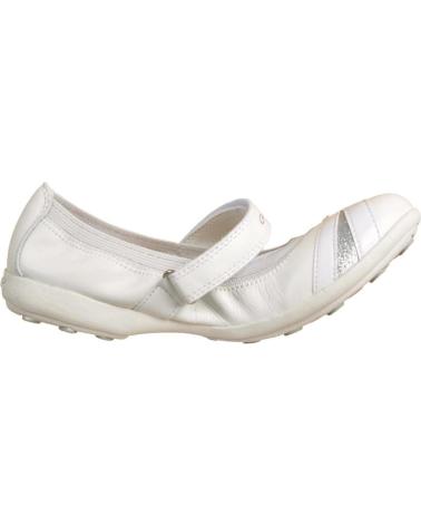 Bailarinas de Niña GEOX ZAPATOS NINA MODELO JODIE D COLOR BLANCO C1000