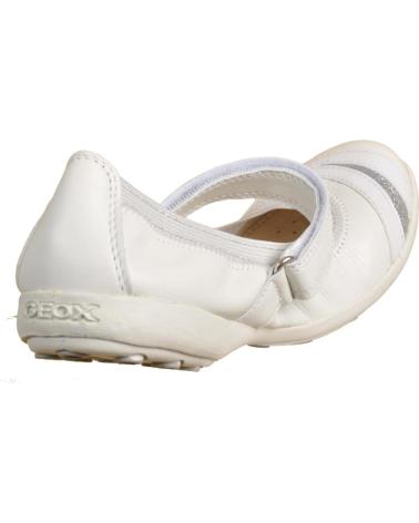 Bailarinas de Niña GEOX ZAPATOS NINA MODELO JODIE D COLOR BLANCO C1000