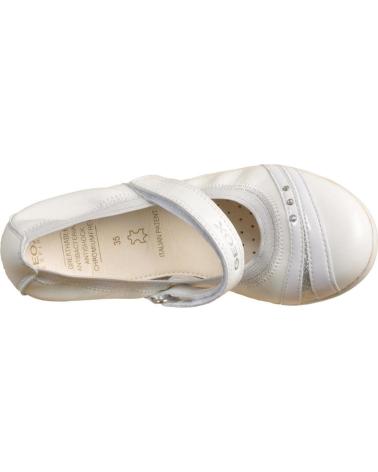 Bailarinas de Niña GEOX ZAPATOS NINA MODELO JODIE D COLOR BLANCO C1000