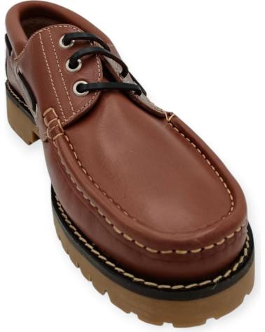 Scarpe per Uomo COMODO SPORTS ZAPATO PIEL MARRON 1501 MARRN