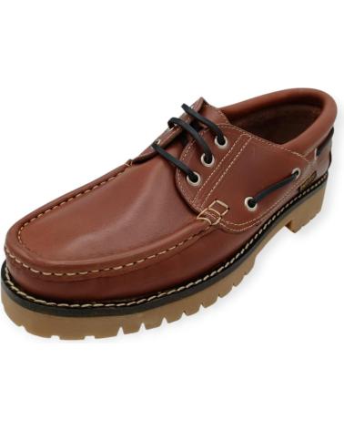 Scarpe per Uomo COMODO SPORTS ZAPATO PIEL MARRON 1501 MARRN