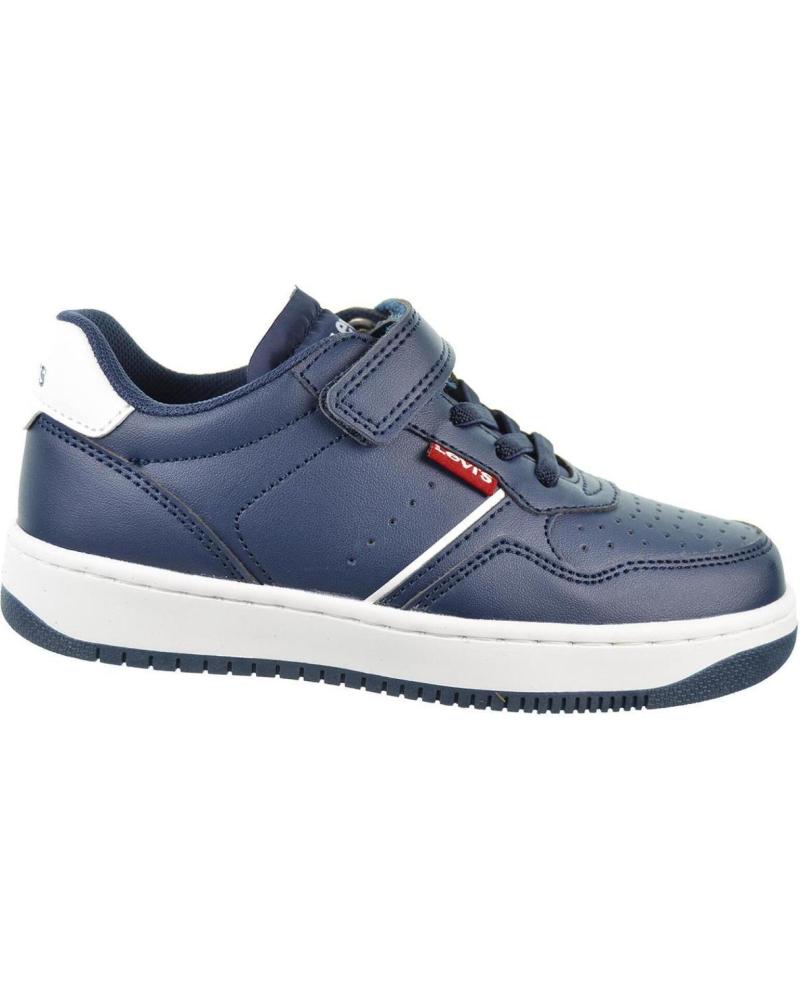 Deportivas de Niño LEVIS ZAPATILLA VELCRO AZUL