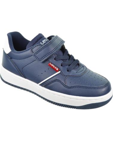 Deportivas de Niño LEVIS ZAPATILLA VELCRO AZUL