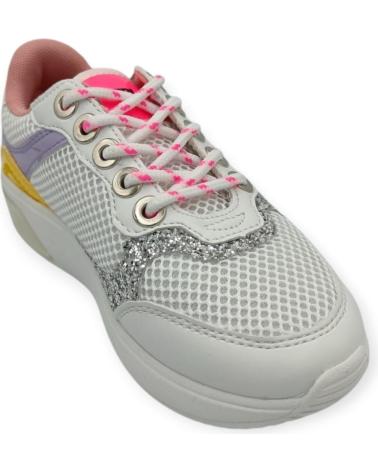 Sportif pour Fille REPLAY ZAPATILLA BLANCA Y COLORES 2081 VARIOS COLORES
