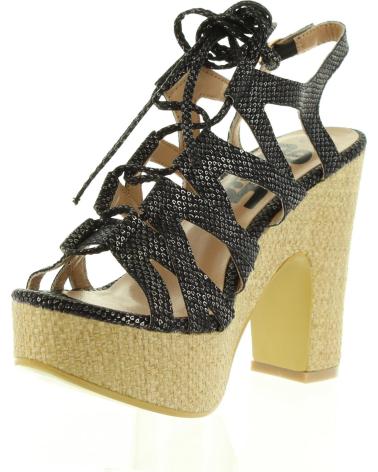 Sandales pour Femme REFRESH 63507 SERPIENTE NEGRO