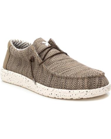 Man Boat shoes XTI 143657 TAUPE