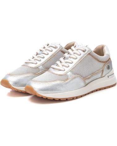 Sneaker für Damen XTI SNEAKER METALIZADO PLATEADO