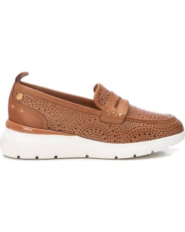 Mocasines de Mujer CARMELA MOCASIN DE MUJER EN PIEL CON DISENO EN PICADOS CON PLANTILL CAMEL