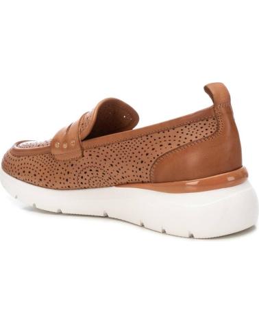 Mocasines de Mujer CARMELA MOCASIN DE MUJER EN PIEL CON DISENO EN PICADOS CON PLANTILL CAMEL
