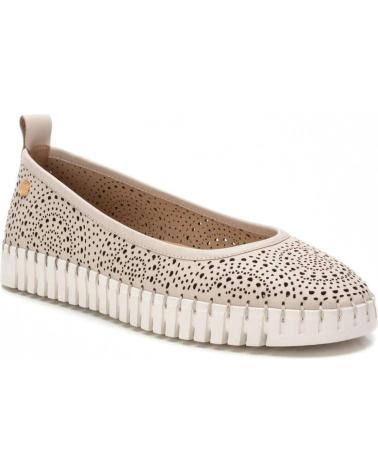 Sabrinas de Mulher CARMELA BAILARINA DE PIEL CONFORT Y PLANTILLA EXTRAIBLE BEIGE